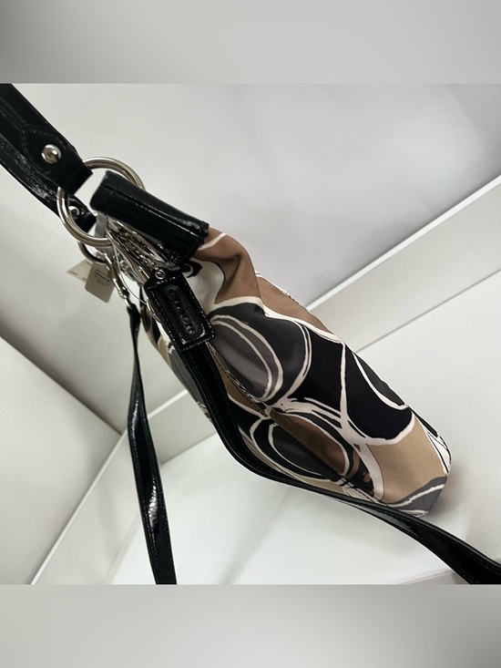 NWT | COACH Ashley Madison Scarf Print Y2K Top Handle Hippie Hobo Crossbody Bag - Picture 5 of 13